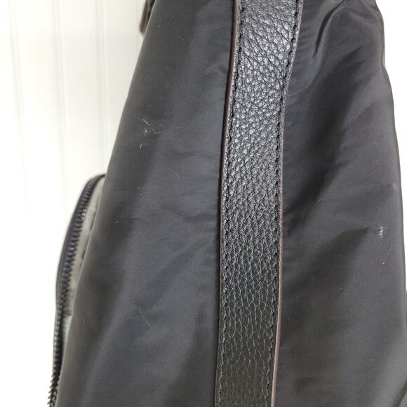 Aimee Kestenberg Women's Bermuda Nylon Convertible Tote In Black - Picture 7 of 14